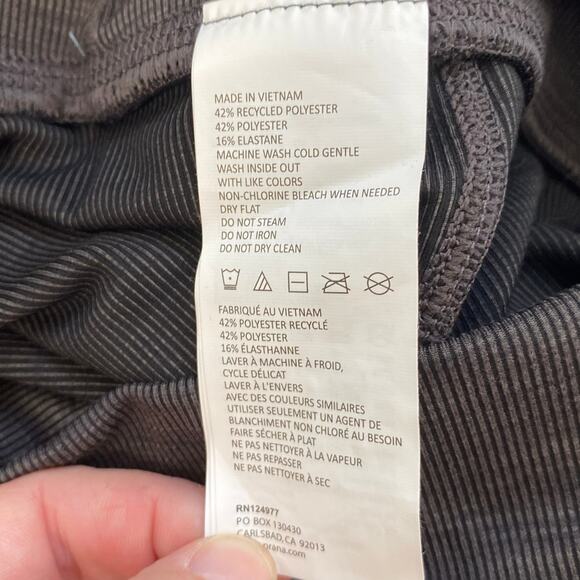 Prana Becca Ribbed Cropped Leggings Plus Size 2XHigh Rise Stretch Activewear‎ - Picture 7 of 7